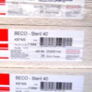Beco Steril 40 40x40 szűrőlap ár/db. 25 db és ennek többszöröse rendelhető