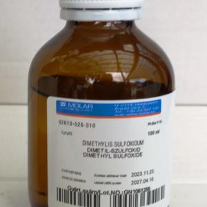 DMSO DIMETIL-SZULFOXID 100ml PH.Eur.11.0. gyógyszerkönyvi minőség.