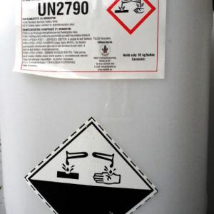 Ecetsav élelmiszeripari 80%-os 20 kg-os