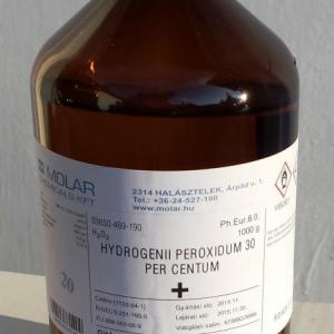 Hidrogén-peroxid 30 %  gyógyszerkönyvi  1000 g