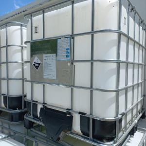 IBC tartály 1000 l-es  1 x használt. Élelmiszeripari,