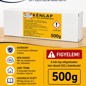 Kénlap dobozos 0,5 kg (ár/csomag)