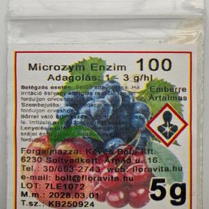 Pektinbontó Enzim Microzym Extract 100 5 g-os (ár/db)