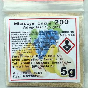 Pektinbontó Enzim Microzym Extract 200 5 g-os (ár/db)