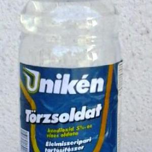 Törzsoldat 5% -os kéndioxid 1 liter kénessav