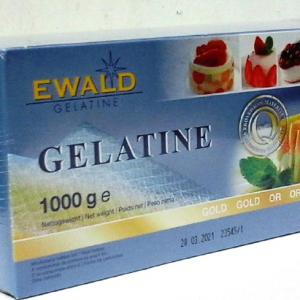 ZSELATIN LAP  10 g.  5 db zselatinlap (ár/csomag)