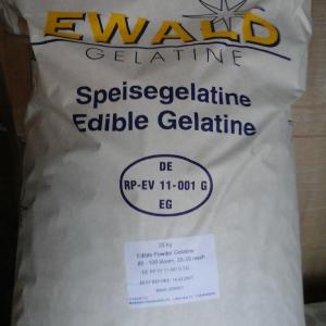 Zselatin sertés FloraGél 100 bloom  25 kg-os. Részben hidrolizált kollagén
