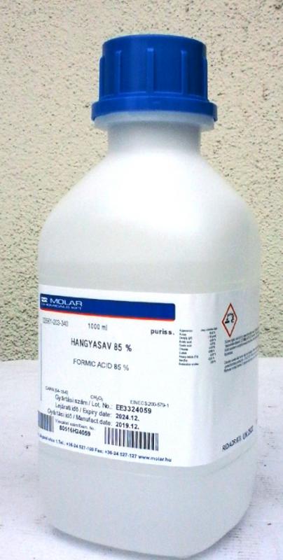Hangyasav 1000 ml 85%-os puriss /tiszta/ minőség