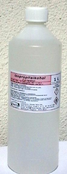 Izopropil alkohol 1000 ml 100%-os PURISS /tiszta/ minőség izopropanol (ár/db)
