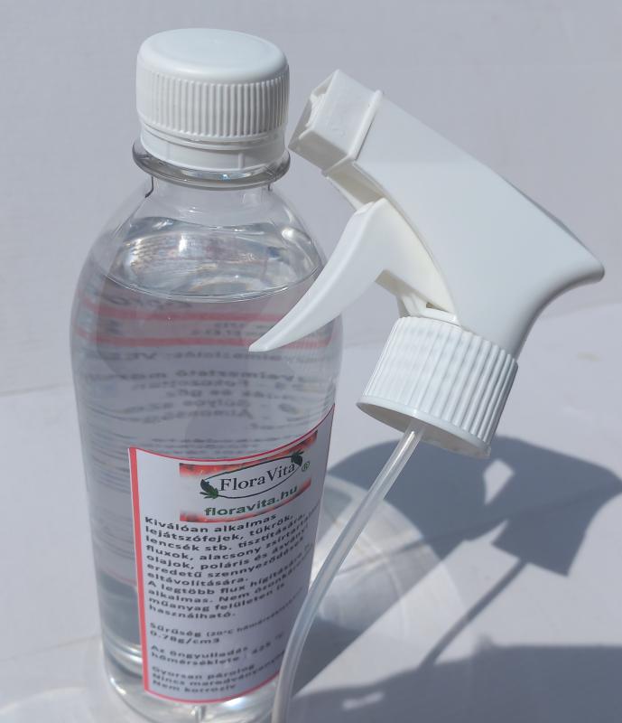 Izopropil alkohol 500 ml szórófejjel 100 %-os PURISS /tiszta/ minőségű IPA (ár/db)