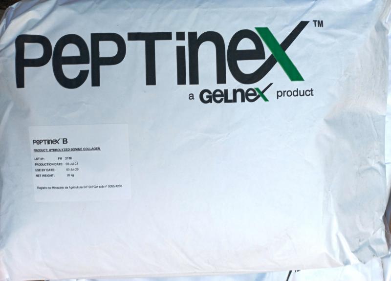 Kollagén PEPTINEX B 1 kg. Teljesen hidrolizált szarvasmarha marha kollegél   Nagy tisztaságú étkezési.