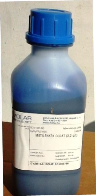 METILÉNKÉK OLDAT (3,2 g/l)  1000 ml