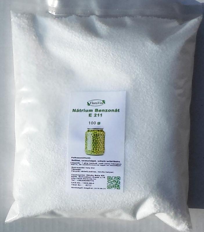 NÁTRIUM-BENZOÁT 100 g. Granulállt
