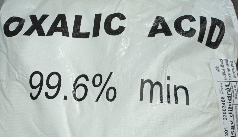 OXÁLSAV 2-HIDRÁT 100 %-os 1kg
