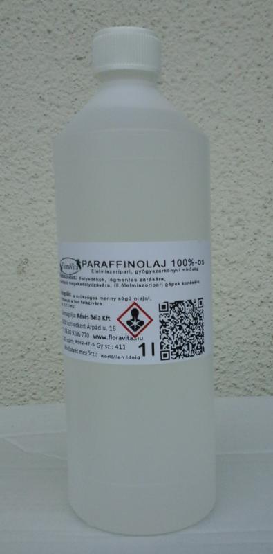 Paraffin olaj 1 liter gyógyszerkönyvi fehérolaj .
