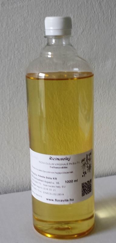 Ricinusolaj gyógyszerkönyvi minőség. 1000 ml ricinus olaj