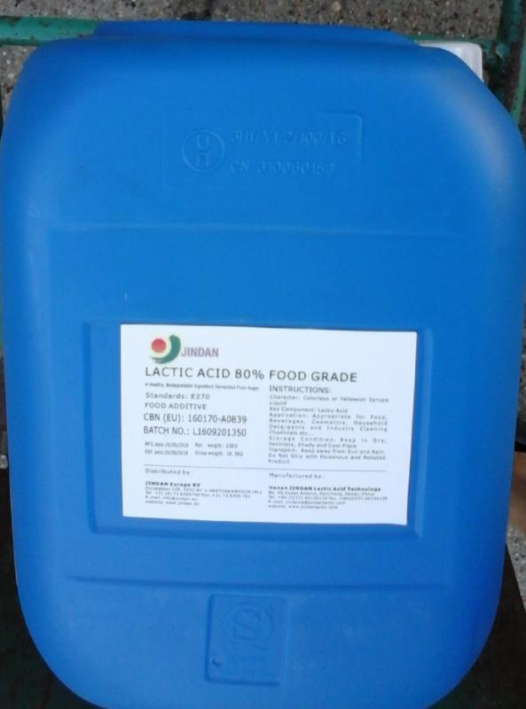 Tejsav 80 %-os 5 kg-os. Élelmiszeripari minőség E270