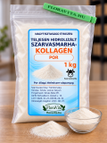 Kollagén 1 kg teljes hidrolizált szarvasmarha kollagén. Átlátszó taskban.