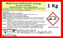Nátrium-hidroxid 1 kg apró gyöngyös min. 99% NaOH  /Lúgkő/