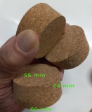 Parafa dugó kúpos 24x60/55 agglomerált parafadugó