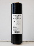 SZTRECCSFÓLIA FEKETE 500/0,023  (ár/db). 2,4 kg