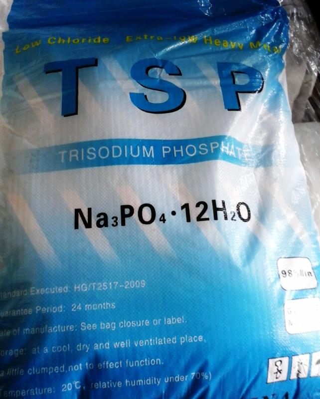 Trinátrium-foszfát ár /kg 25 kg-os zsákban a minimum rendelés  és ennek többszöröse.
