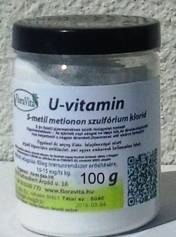 U-Vitamin 100 g DL-metil-metionin-szulfónium-klorid por (ár/db)
