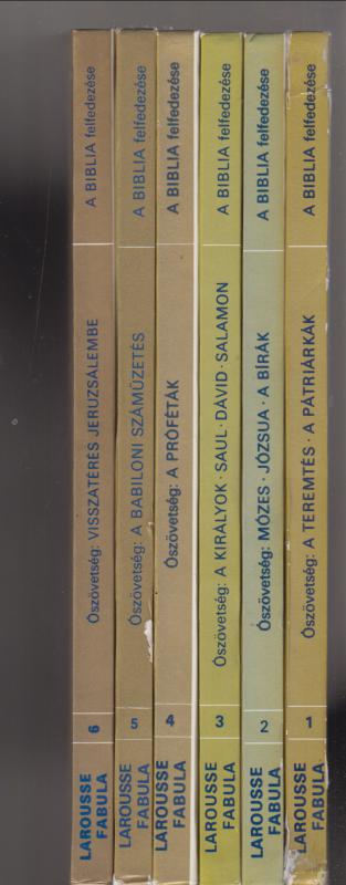 A BIBLIA FELFEDEZÉSE  --  Ószövetség I-VI.