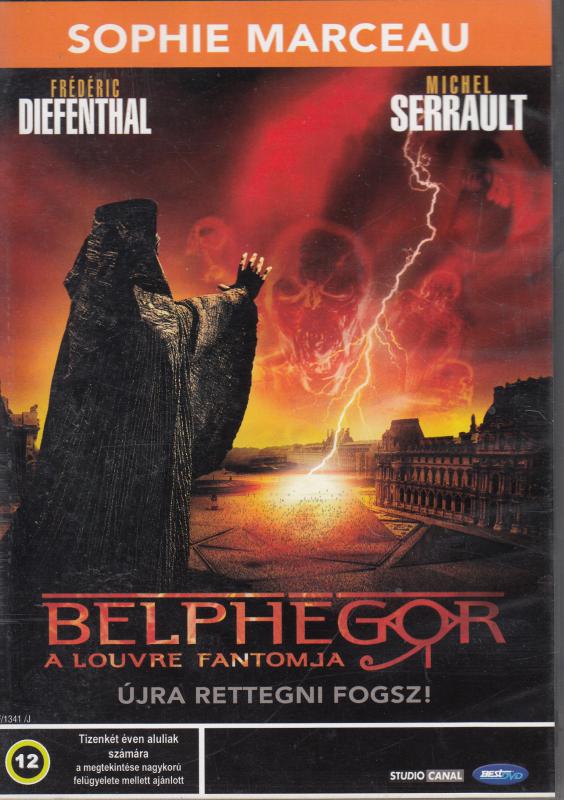 BELPHEGOR a Louvre fantomja DVD