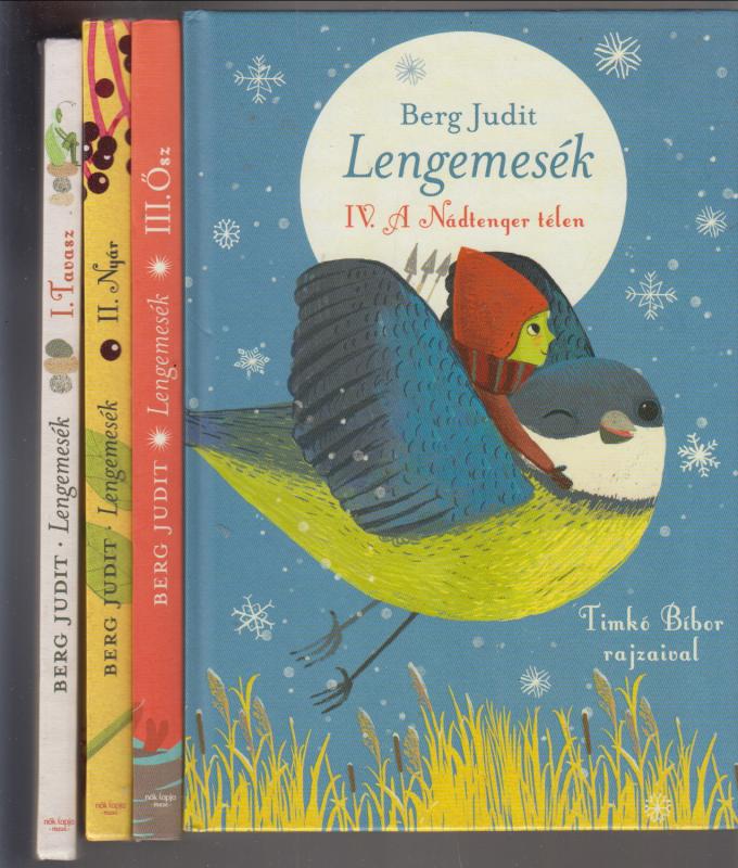 Berg Judit : LENGEMESÉK  I-IV.  (4 db könyv)  --  első kiadások !