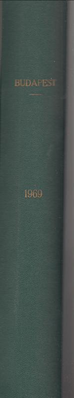 Budapest (A főváros folyóirata) 1968/1-12.  egybekötve