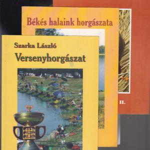 A SÜLLŐ HORGÁSZATA  +  A PONTY HORGÁSZATA + BÉKÉS HALAINK HORGÁSZATA + VERSENYHORGÁSZAT  ( Horgászhalaink I. , II. ,  VII. , XIII. )   +  RAGADOZÓ HALAK HORGÁSZAT      (5 db horgászkönyv )A