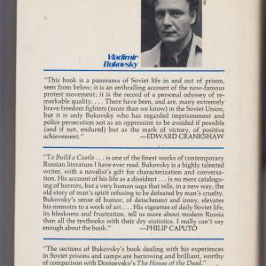 Bukovsky, Vladimir :  To Build a Castle - My Life as a Dissenter
