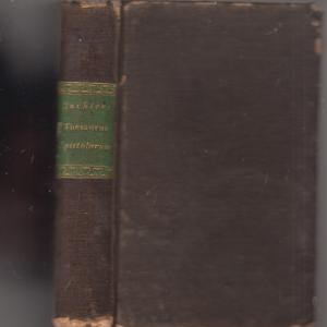 Johann Buchler : Thesaurus conscribendarum epistolarum ex variis, optimisque authoribus desumptus, praeceptis quidem paucis comprehensus, exemplis vero plurimis e M. T. Cicer. Libris illustratus