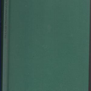 Paul Klee : Pedagógiai vázlatkönyv