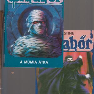 R.R.Stine : LIBABŐR  (3db) A színpad fantomja + A Láz-mocsár farkasa  + A múmia átka