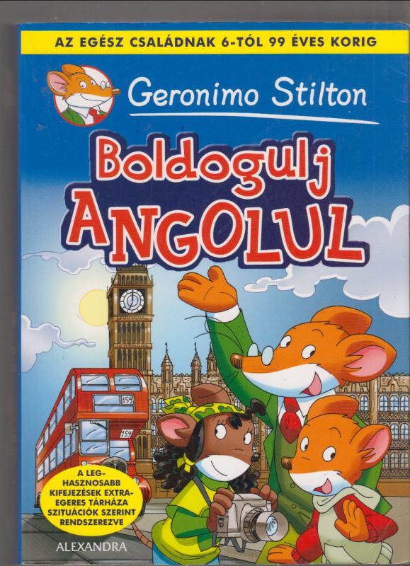 Geronimo Stilton -  Boldogulj angolul