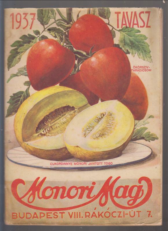 Kertész Árpád (szerk) : Monori Mag 1937. tavasz