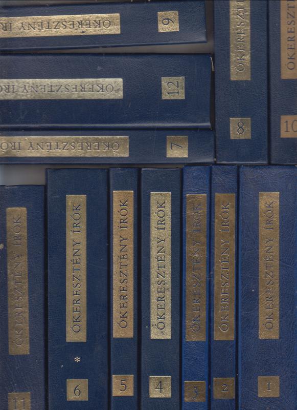 Ókeresztény írók 1-12 kötet