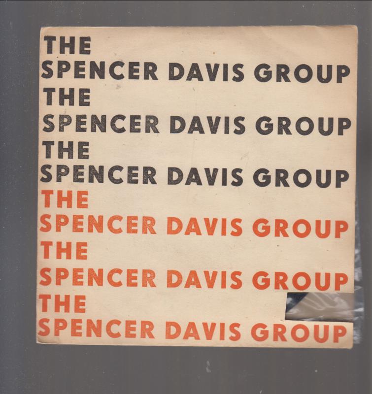 THE SPENCER DAVIS GROUP  kislemez ( HIGH TIME BABY /  KEEP ON RUNING )