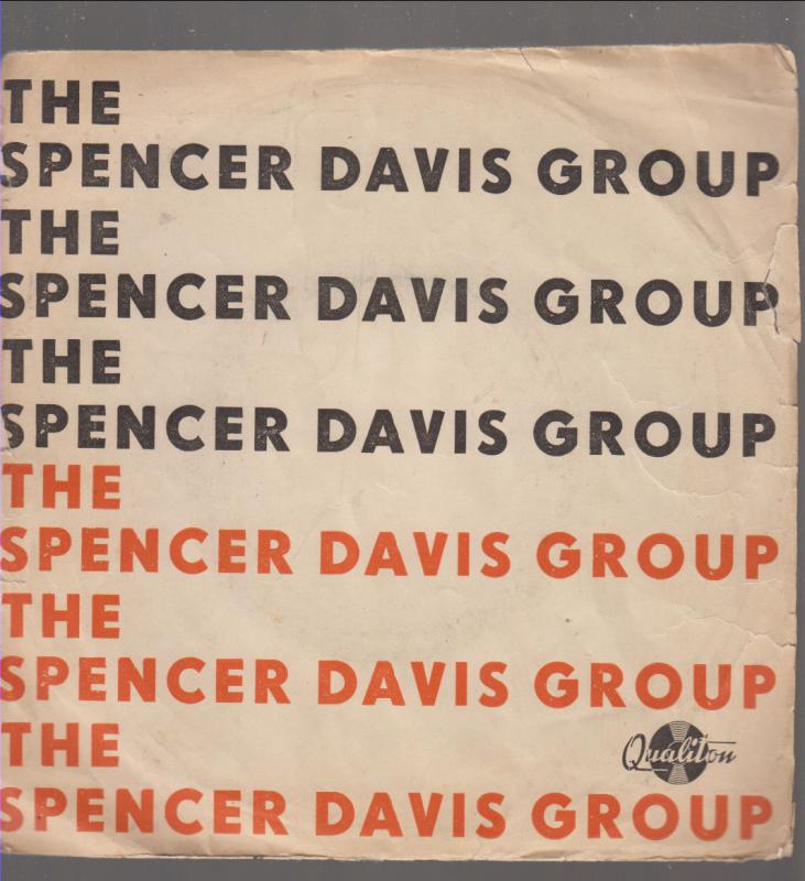 THE SPENCER DAVIS GROUP  kislemez ( SITTIN' AND THINKIN'  /  GIMME SOME LOVIN' )