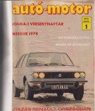Autó-motor 1978 (teljes évfolyam, egybekötve)