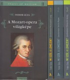 Fodor Géza : MI SZÓL A LEMEZEN  1-3.  +  A MOZART OPERA VILÁGKÉPE  (4 kötet)