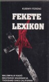 Kubinyi Ferenc : Fekete lexikon