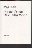 Paul Klee : Pedagógiai vázlatkönyv
