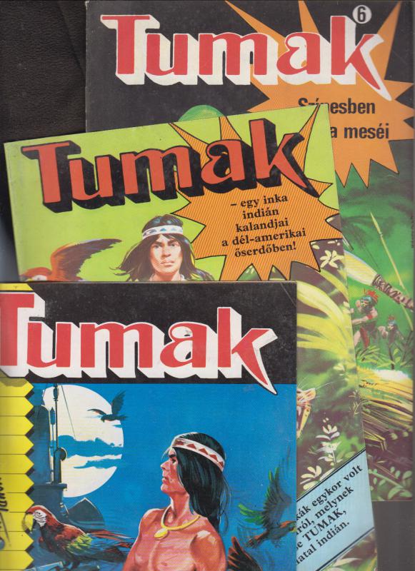 TUMAK --  Képregénysorozat 14 db  (1-15,  a 10-es hiányzik)