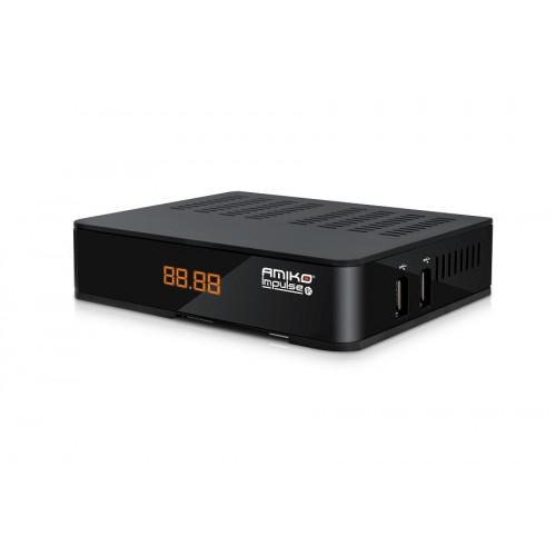 AMIKO IMPULSE 4K T2/C H265 FÖLDI/KÁBELES BELTÉRI EGYSÉG
