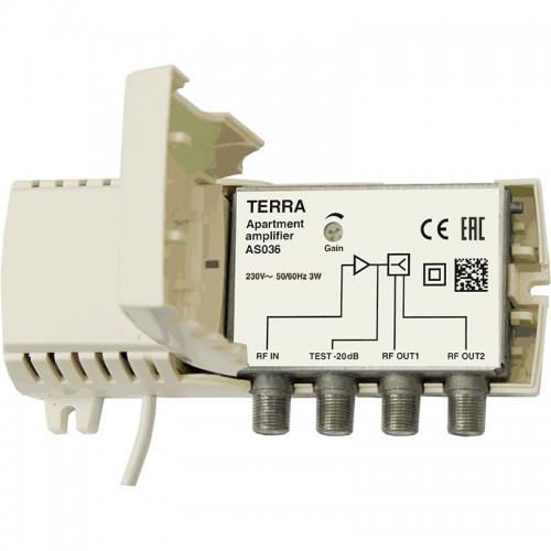 ANTENNA KÁBEL TV ERŐSÍTŐ 2-ES ELOSZTÓVAL TERRA AS036
