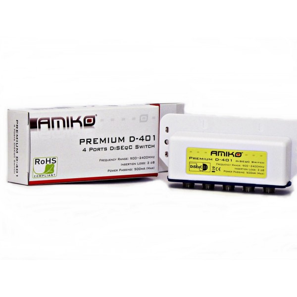 DISEQC 4/1 KAPCSOLÓ AMIKO