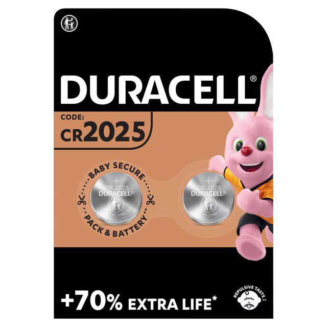Duracell CR2025 gombelem 3V Lithium (2 darabos szett)